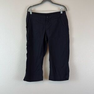 The North Face Black 100% Nylon Cargo Pants Size 6